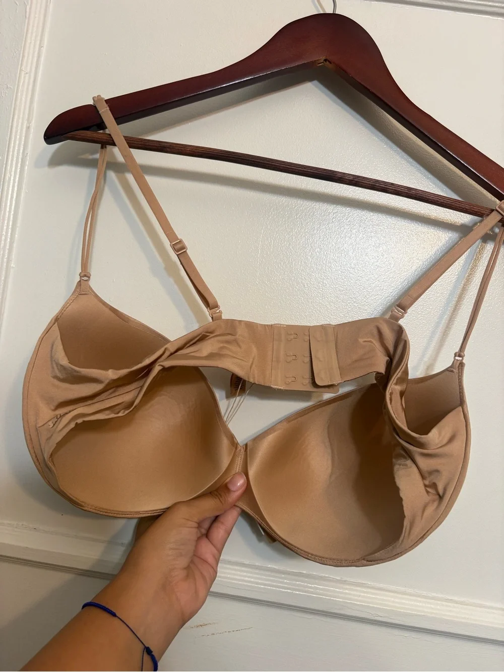 NWT SKIMS WIRELESS FORM LIGHTLY LINED PLUGE MICRO STRAP BRA